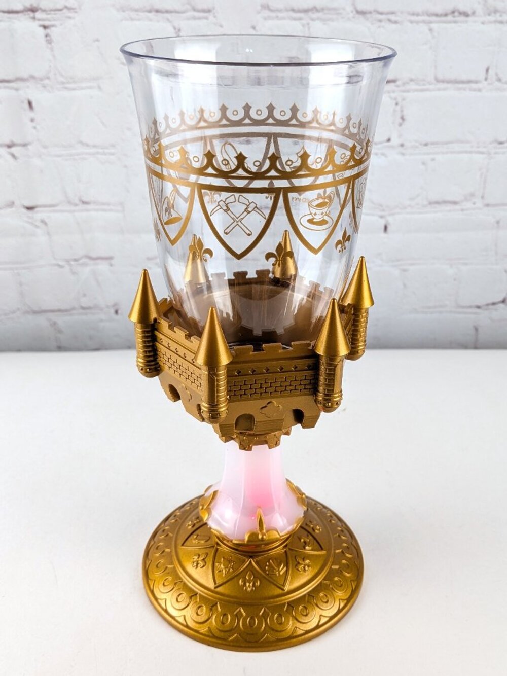 Disney Parks Beauty & The Beast Be Our Guest Light Up Goblet